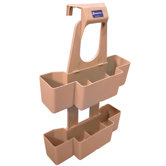 Carry Mate Plastic Round Waste Container (Set of 8 pocket)