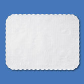 Anniversary Paper Place Setting/Tray Cover in White