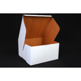 5.5" x 10" Tuck-Top Bakery Boxes in White