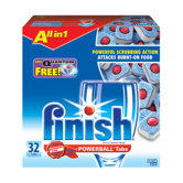 23 Oz Powerball Dishwasher Tabs - Fresh Scent (32 Per Box, 8 Boxes Per Case)