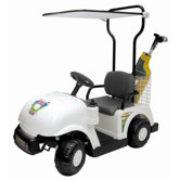 Golf Cart in White