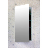 Contemporary 24" Wide Medicine Cabinet with Optional Side Panels