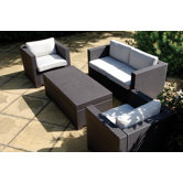 Riviera 4 Piece Seating Group with Cushion