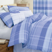Glencoe Quilt Set in Blue