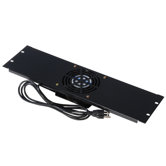 3U Vented Fan Panel and Fan