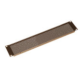 4U Perforated Flanged Panel