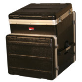 Slant Top Console Audio Rack