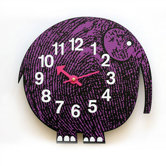 Zoo Timers Wall Clocks - Elihu the Elephant