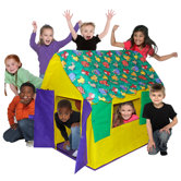 Stuffed Animal Cottage Play Tent