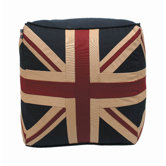 Union Jack Patriotic Duck Pouffe
