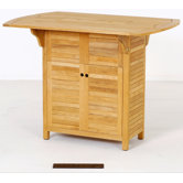 Teak Bacota Home Bar