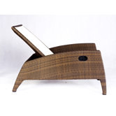 Out of Blue Kahuna Multi-Position Lounge Chair in Brown