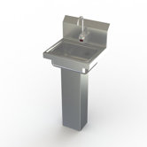 NSF Commercial Hand Sink with Stainless Steel Base