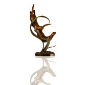 Deep Divers Otters Statue