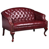 Vinyl Loveseat