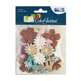 Colorstories Paper Potpourri Flowers (Set of 22)