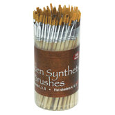 Synthetic Brush Assortment (Set of 144)