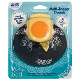 Multi-Shaper Rose Bud Magnetic Punch