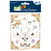 Colorstories Jeweled Rub-Ons