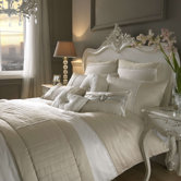 Yarona Oyster Quilt Cover
