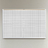 Porcelain Lifetime Grid Line Board- 4' x 8'