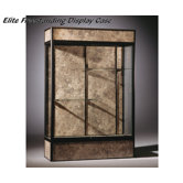 Series 93 Elite Freestanding Display Case - With Cornice and light