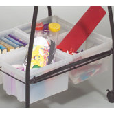 Optional Tray Tubs for Storage Wheasel&reg; - Middle Rack