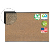 C2C Ultra Black Splash Cork Bulletin Board