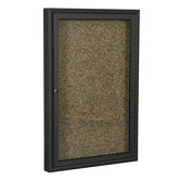 Enclosed Rubber Tak Bulletin Board