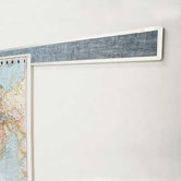 Vinyl Covered Display Rails - Aluminum Frame