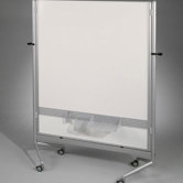 D.O.C. Partition Porcelain Markerboard/Porcelain Markerboard 6'H x 4'W