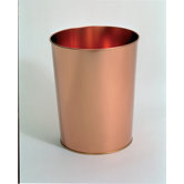 10" Waste Paper Bin in Copper Glow