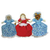 Riding Hood Mini Doll in Red