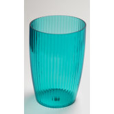 Acrylic Ribbed Waste Basket