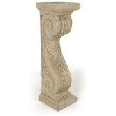 Tuscany Console Pillar in Natural Limed finish