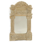 Small Vert Lotus Mirror