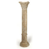 Extra Large Borghese Pillar in Natural Limed finish