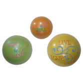 Girly Chic Inspirational Wall Bubbles (Set of 3)