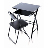 Computer-Schreibtisch und Stuhl Set