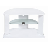 32" TV-Stand in Wei&szlig; hochglanz