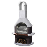 St Moritz Masonry Barbecue Fireplace