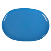 Calypso Basics Oval Tray in Azure