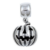 Sterling Essentials Sterling Silver Pumpkin Dangle Charm