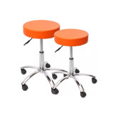 Polster-Arbeitshocker drehbar "Windhoek" (2er Pack)