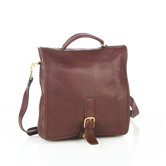 Leather Convertible Backpack