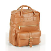 Top Zipper Backpack with Front Pocket