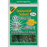 Dried Seaweed Salad Fish Food in Green