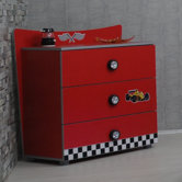 Kommode "Turbo red"