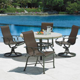 Exeter Sling 5 Piece Dining Set