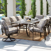 Southern Cay Cushion 9 Piece Dining Set